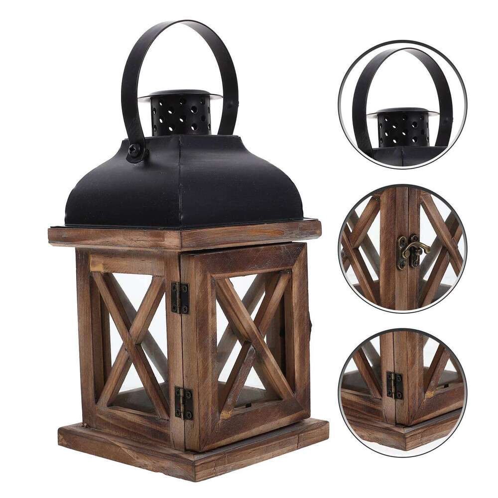 Tealight Lantern Candlestiick Holders Table Decoration Candleholder Adornment Decorative H260310