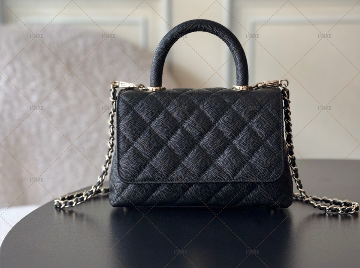 Top Mirror Quality Designer women handle bag coco Flap Bag for Women high quality Leather Chain bag Shoulder Bag