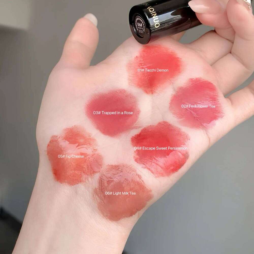 6pcs Moisturizing Lipstick Gift Box Set - Long-Lasting, High Pigment, Glossy Finish, Smudge-Proof, Hydrating Solid Lip Gloss Z260310