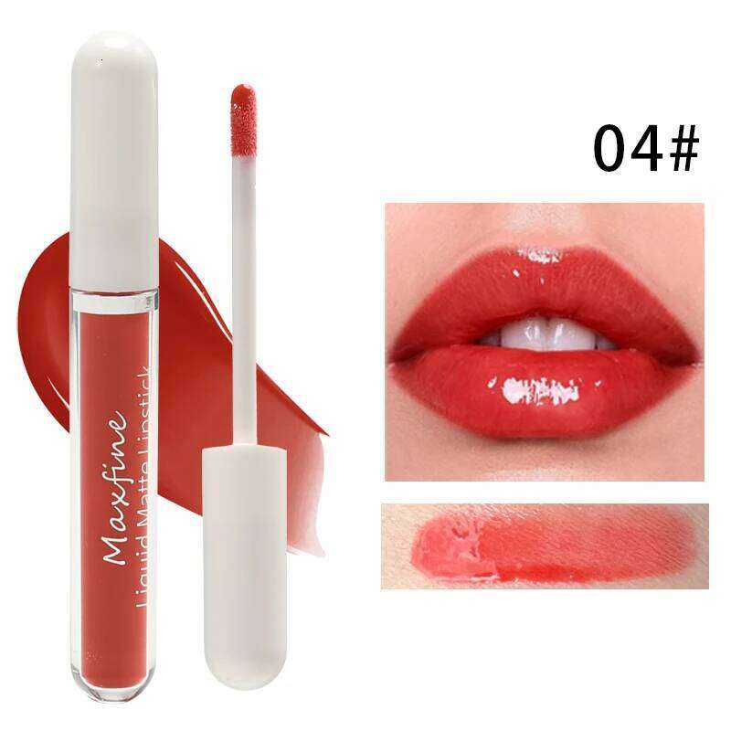 Shui Guang Mirror Glaze Lipstick Lasts without Fading or Staining Glass Bare Color Department Affordable Student Z260310