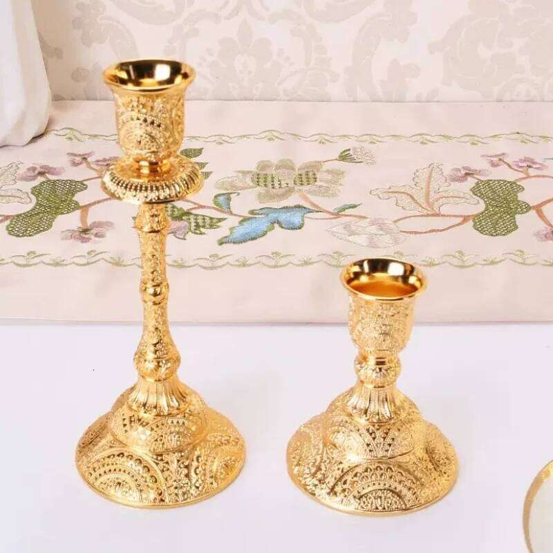 European Style Five-Head Three-Head Candlestick Wedding Table Decoration Candelabra For Dinner Hotel Home Lighting Decor Pieces H260310