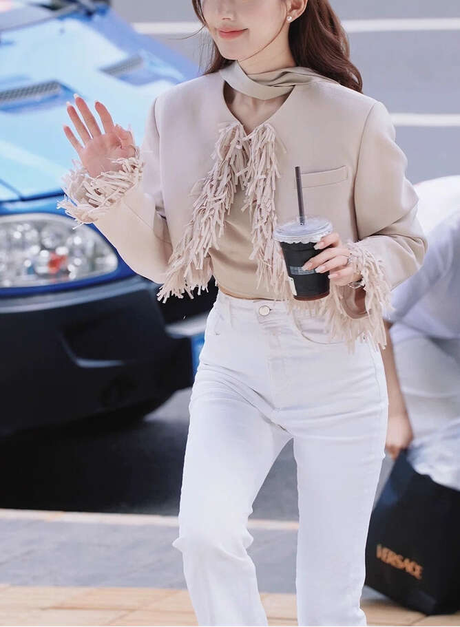 2026 spring and summer socialite style European and American trendy brand fashion designer versatile inventory women's short jacket