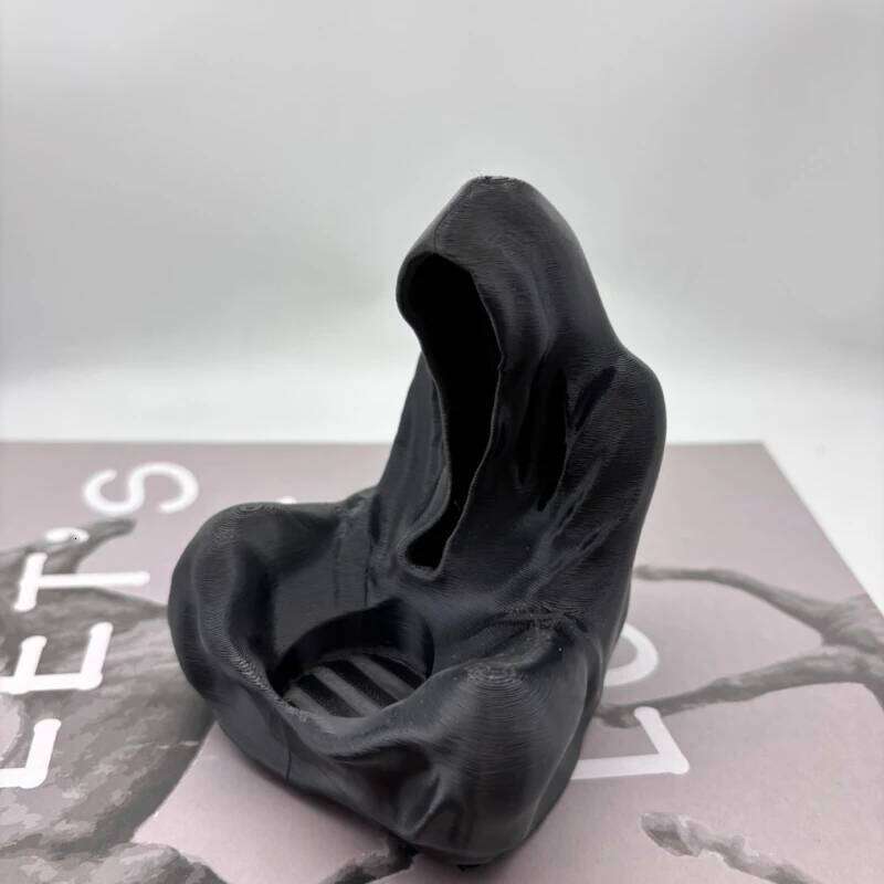 3D Printed Ghost Wizard Holder, Gothic Aromatherapy Ornament Candle Holder Halloween and Christmas Decoration H260310