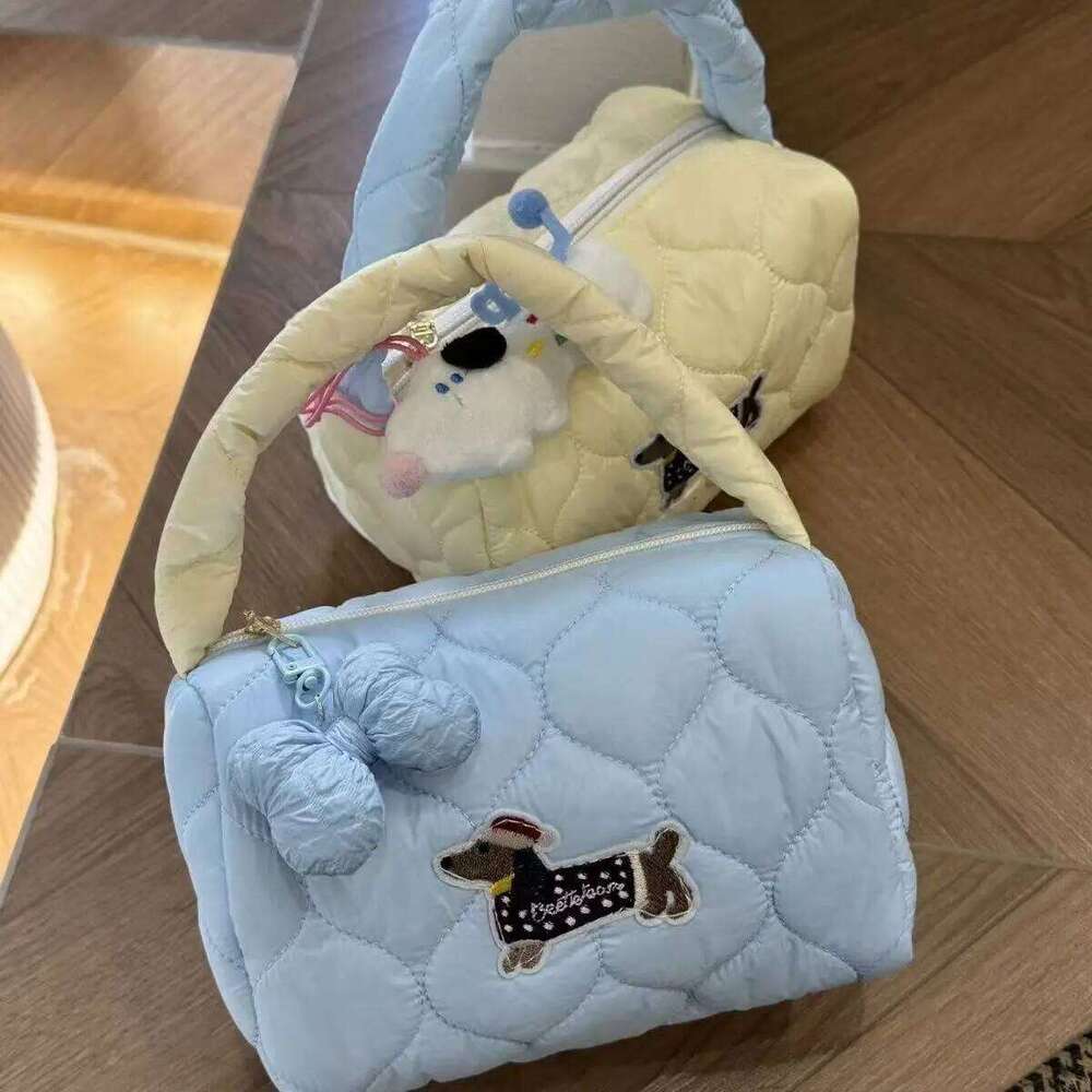 Cute Dachshund Dog Makeup Bag Large Capacity Portable Travel Cosmetic Organizer Tote XJ260310