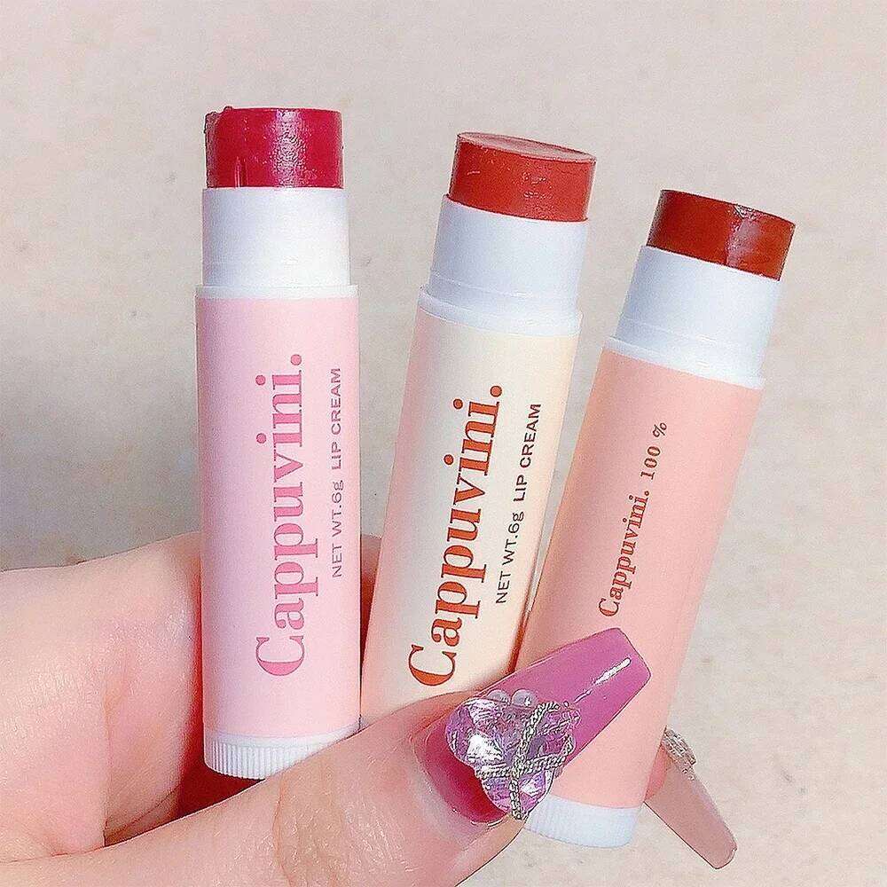 3 Colors/set Lipstick Nourishing Tint Lips Makeup Watery Lipgloss Lasting Moisturizing Colored Lip Balm Beauty Cosmetics Z260310
