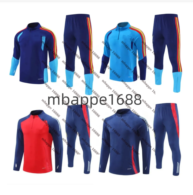 26 27 Spain tracksuit soccer PEDRI FERRAN MORATA A.INIESTA PEDRI Espana Camiseta world training suit Cup ALCACER SERGIO men kids uniformes jacket survetement