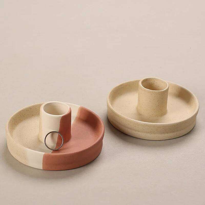 NEW Ins Creative Nordic Ceramic Aromatherapy Candle Stand Wholesale Vegetable Burning Home Decoration Desktop Ornament H260310