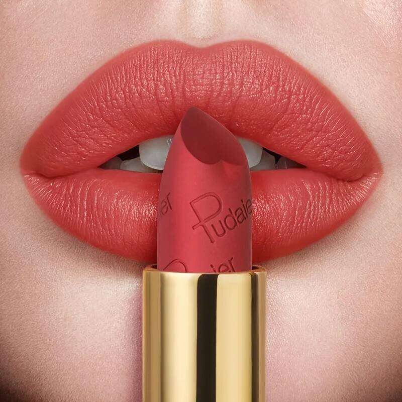 Soft Mist Velvet Matte Lipstick, Waterproof Smudge Proof, Lightweight Easy Application, Long Wear Smooth Lip Color Z260310