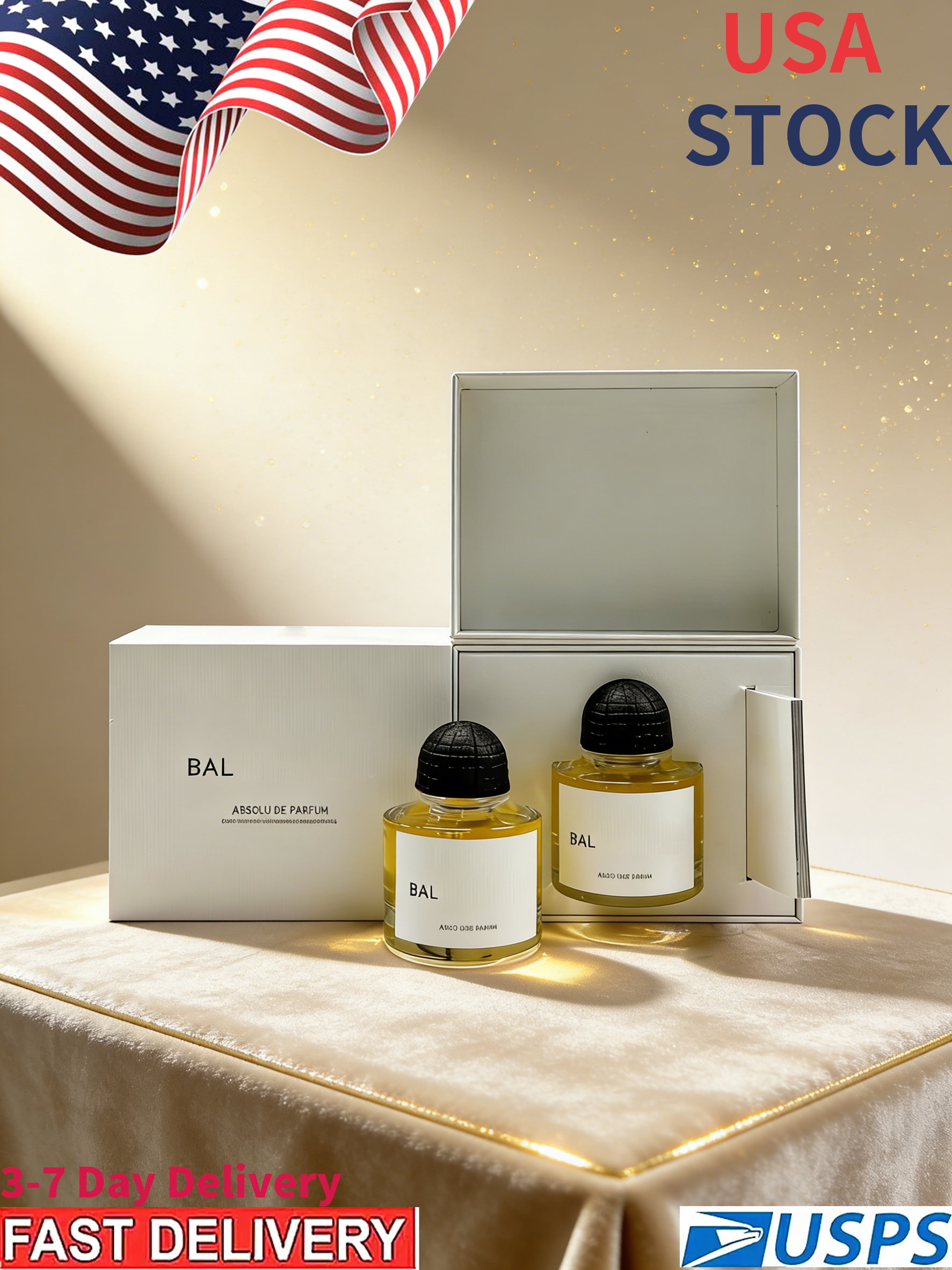 US Warehouse - Unisex 100ml BAL D'AFRIQUE/GYPSY/GHOST Perfume Spray, Premium Perfume Spray