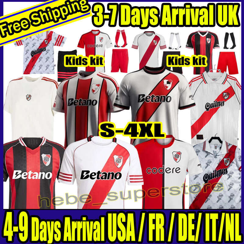 2025 2026 2027 River Plate Soccer Jerseys 25 26 27 Camisetas de futbol DE LA CRUZ BELTRAN BORJA SOLARI SIMON FERNANDEZ Football Shirts Men set