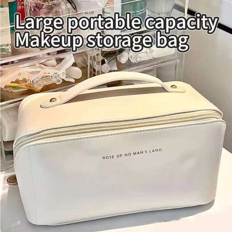 Makeup Large capacity convenient ins new solid color simple travel cosmetics toiletry storage bag XJ260310