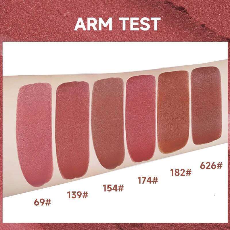Velvet Soft Mist Matte Lipstick, Long-Lasting, Waterproof, Sweat-Proof, Non-Touch Cup, Smudge-Proof Lip Z260310