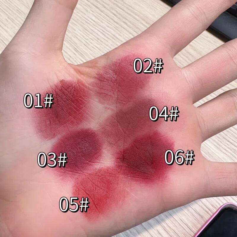 Canned Pudding Lipstick Mud Velvet Matte Mist Glaze Easy To Apply Long Lasting Lip Gloss Waterproof Lips Makeup Cosmetic Z260310