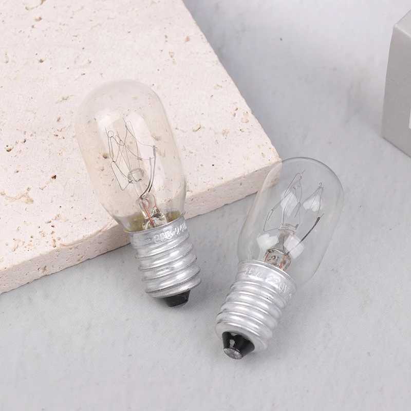 5 Pcs E14 Salt Lamp Globe Bulb 10/15/20/25W 220V-230V Incandescent Bulbs Refrigerator Oven Light Bulbs Replacement Bulbs H260310