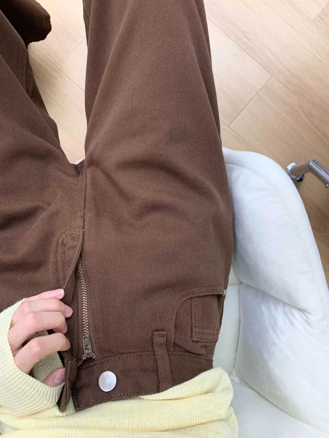 Stylish American Vintage High Waist Jeans Women Fashion New Comfortable Draping Straight Leg Floor Length Versatile Denim Pants M260310