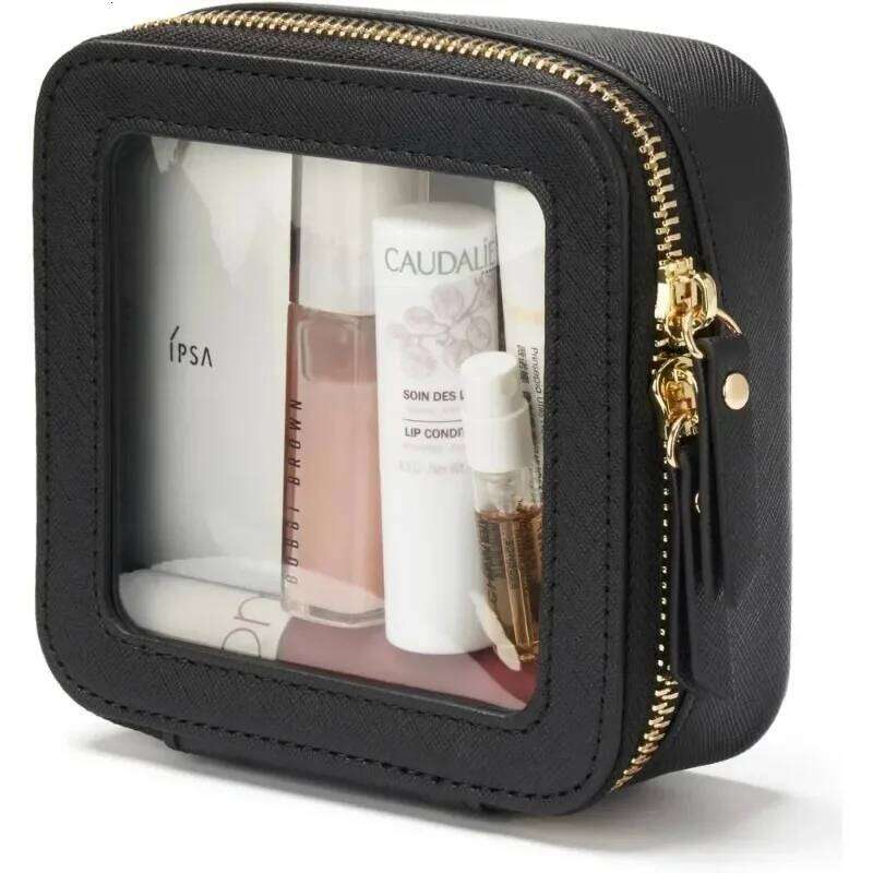 Small Cosmetic Bag Purse Mini Makeup Cute Clear Travel Organizer Case for Toiletry Waterproof Square Pouch Zipper XJ260310