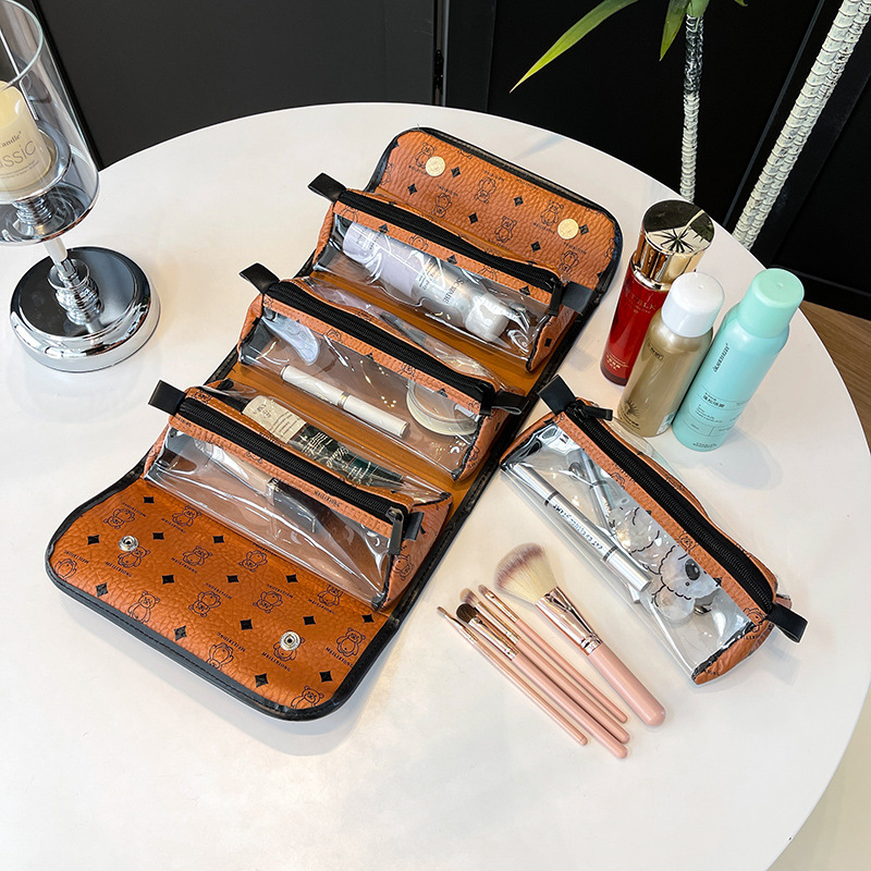 Free delivery Makeup bag Fashionable simple casual exquisite makeup bag comfortable and portable storage bag