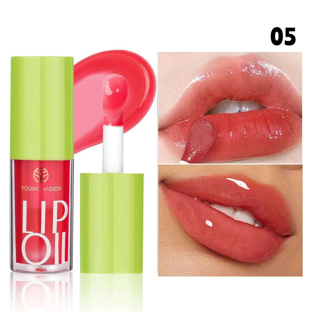 YOUNG VISION Transparent Oil 6 Colors Available for Moisturizing Oil, Enriching Lip Protection, Lipgloss Z260310