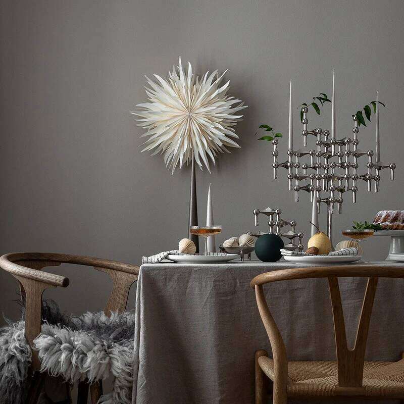 Danish Metal Candle Holder Molecular Structure Nordic Candlestick Tealight Gold Table Centerpiece Living Room Decoration Gift H260310