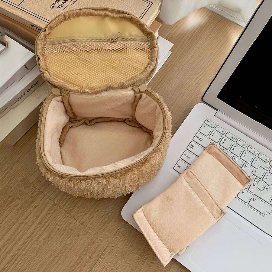 Cute cartoon bear cosmetic female large-capacity portable travel handheld wash storage bag XJ260310