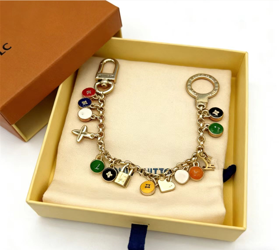 2025 High end Murakami Takashi Series Cherry Printed Keychain Bag Hanging Chain Pendant Car Key Pendant567