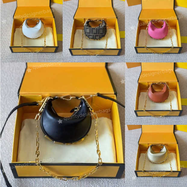 New Shoulder Bag Luxury Handbag Designer Bag Vintage Cowhide Leather Hobo Bag Crescent Tote Bag For Women Classic Purse Half Moon Tote Fashion Handbag Crossbody Bag