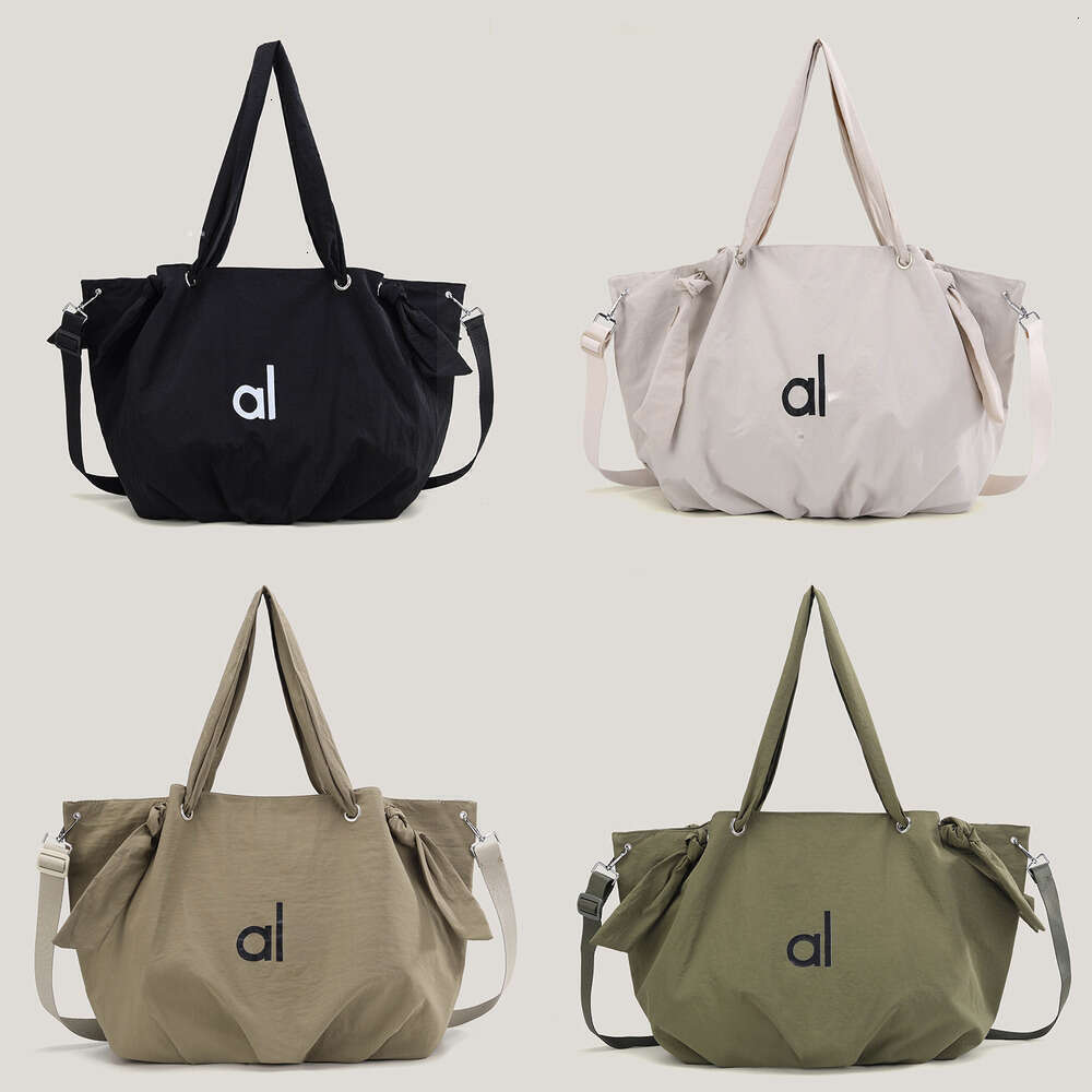 2026 New Women Bag Designer Men and Women Fitness Handheld Aloismness Bag Tote Bags Yoga Large Capacity Short Distance Travel Bag Canvas Shopper Humbags