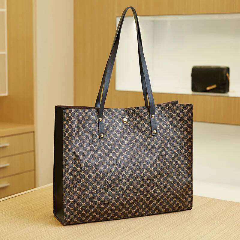Large Capacity Women's New Soft Leather Tote Bag Casual and Versatile Single Shoulder Bags for Woman Korean Style Handbags XJ260306 XJ260310
