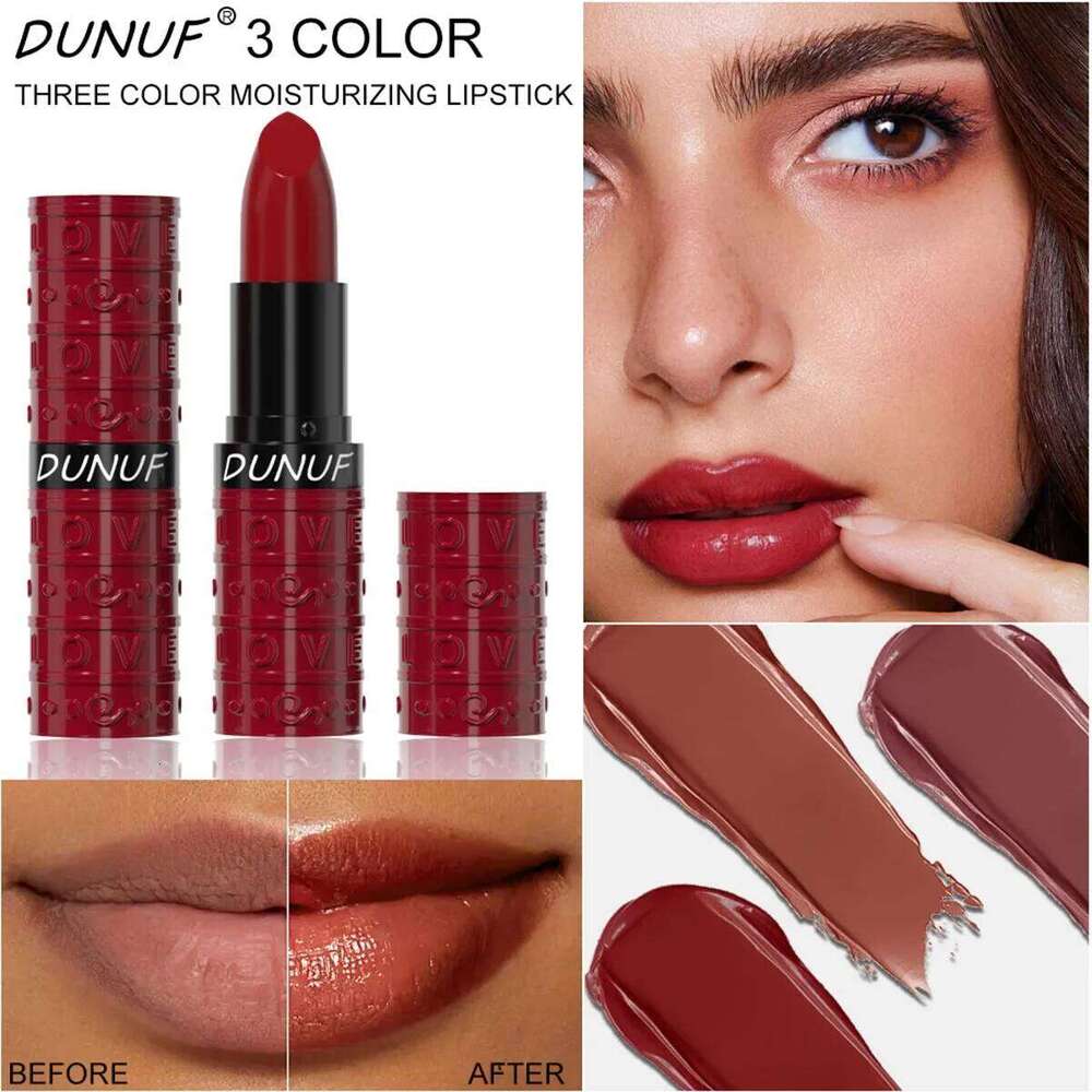 Velvet Sexy Lipstick Waterproof Long Wearing Non Transfer Sweat Proof Lip Gloss Moisturizing Hydration 3 Colors Z260310