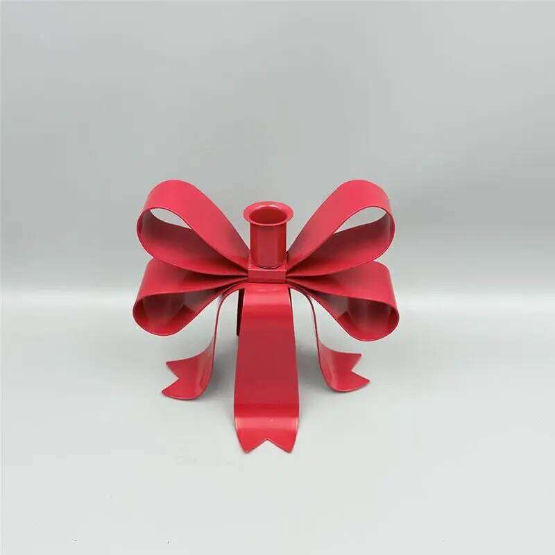 HHO-Iron Candle Holder Ornament For Table Decoration, Valentine' S Day, Christmas, Candlelight Dinner Party H260310