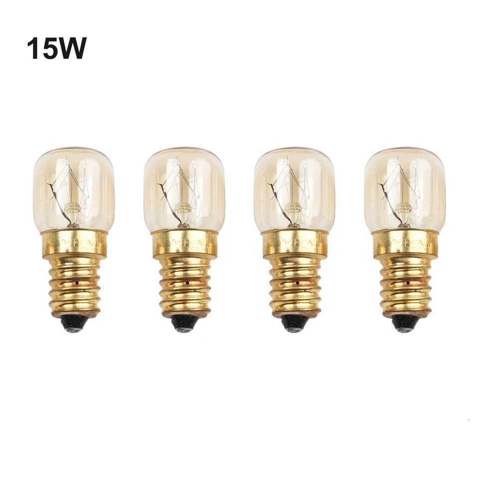 4PCS E14 Salt Lamp Globe Bulb 25W Light Bulbs 240V Refrigerator Oven Replacement Vintage Incandescent Bulbs H2603101