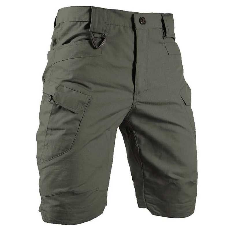 TRVLWEGO Mens Tactical Cargo Shorts Waterproof Lightweight Work Short Quick Dry Military Multi Pockets Ripstop for Hiking N260310