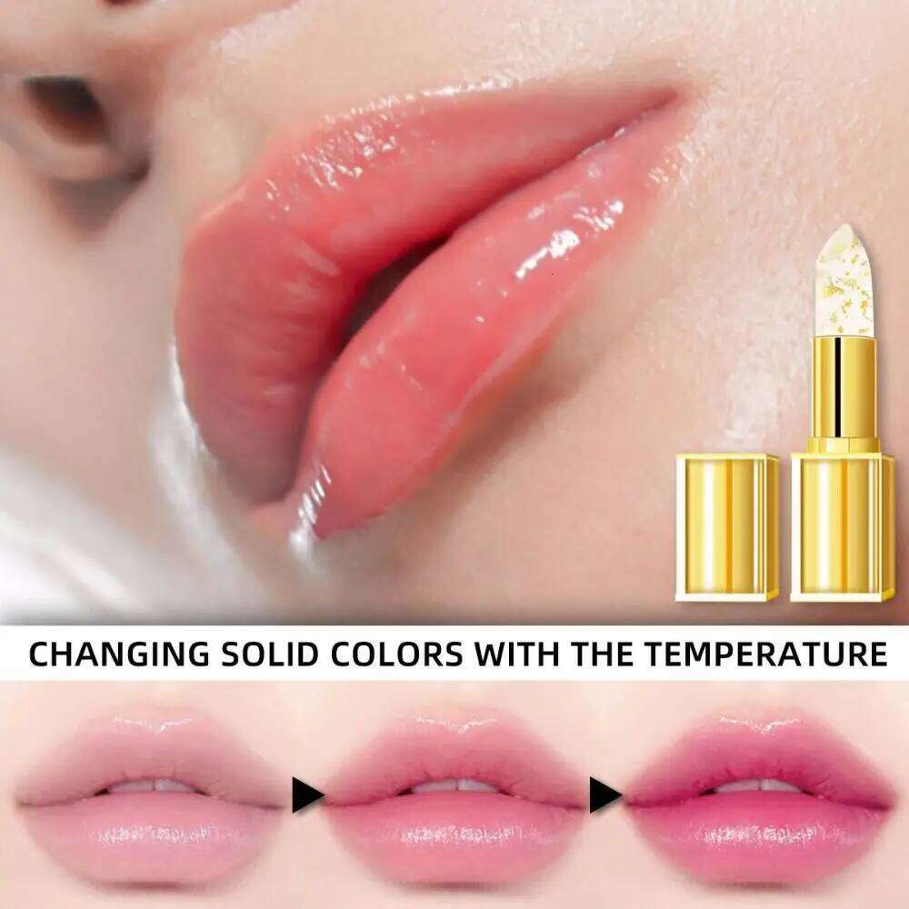 Moisturizing Color Changing Lipstick Waterproof Anti Drying Lip Care Cream Remove Dead Skin Multifunctional Jelly Lips Gloss Z260310