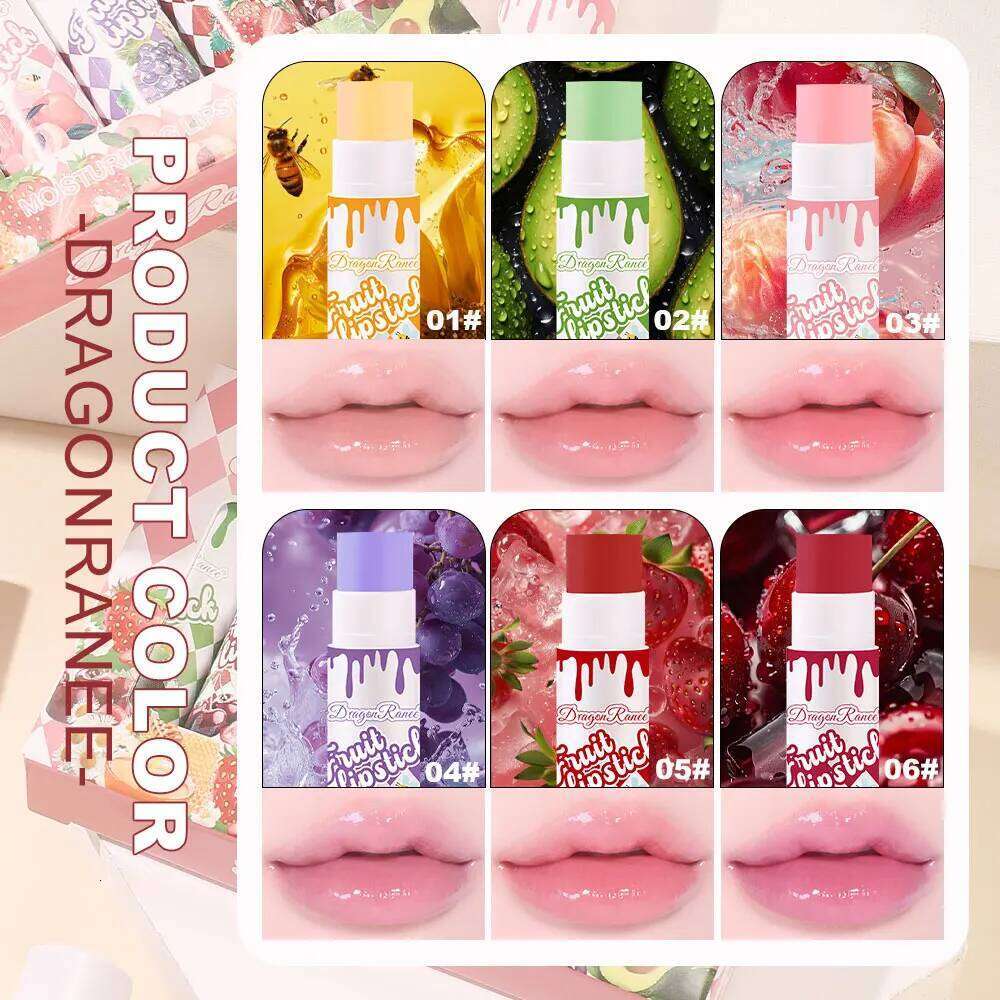 Six Set, Moisturizing, Discoloration, Hydrating Lipstick, Waterproof, Hydrating, Color-Producing, Autumn and Winter Base Lip Balm Z260310