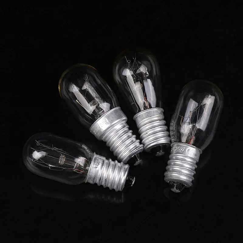 YY325Pcs E14 Salt Lamp Globe Bulb 10/15/20/25W 220V-230V Incandescent Bulbs Refrigerator Oven Light Bulbs Replacement Bulbs H260310
