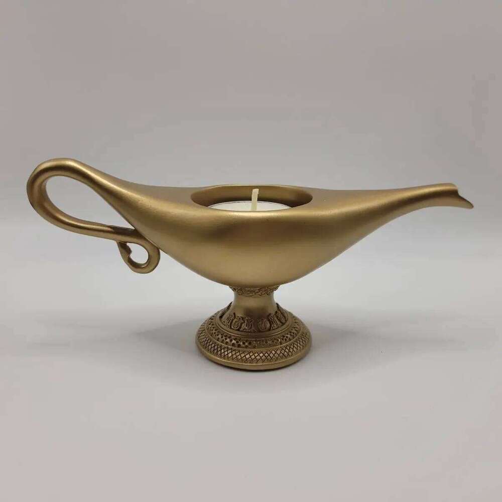 God Lamp Candlestick Creative Small Bedroom Art Ornament Resin Crafts New Style H260310