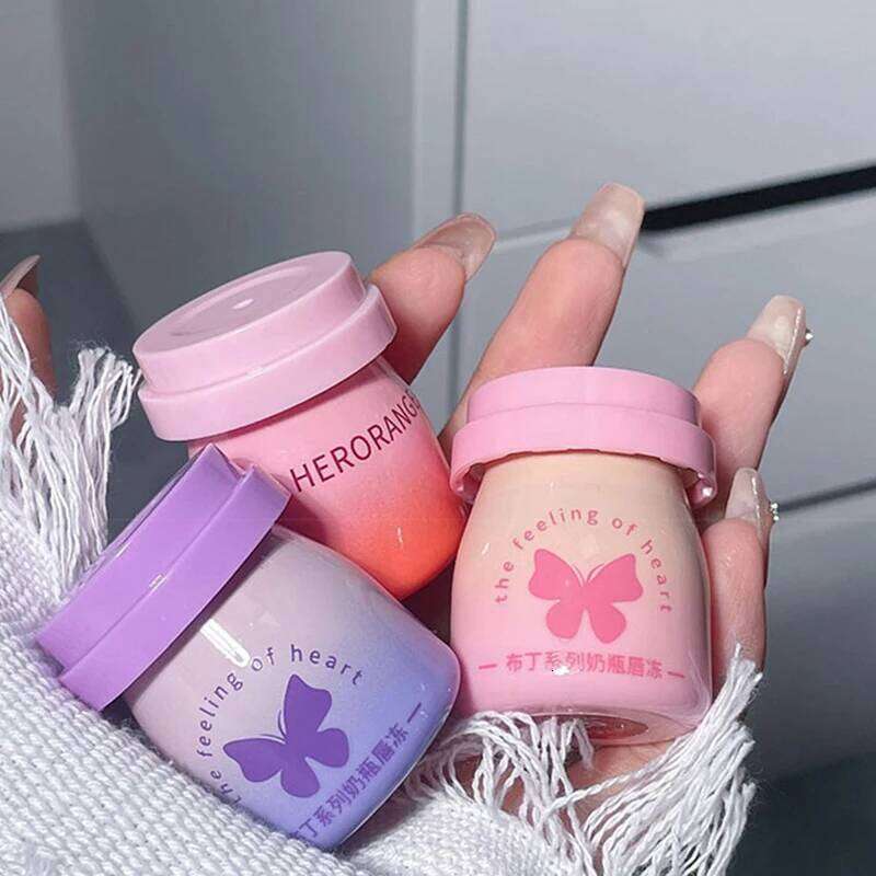 Milk Bottle Water Gloss Mirror Face Lip Frozen Through Not Easy to Stain Cup Women's Lipstick Z260310