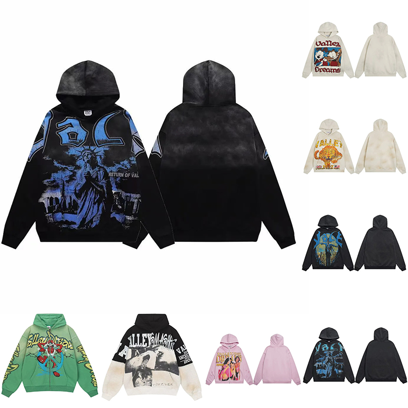2026 Mens Hoodies Vales Hoody Forever Washing Trend Sweatshirts Casual Streetwear Heavy Water Oversized Hoodie Tracksuit High Quality Vales Fashion Clothings