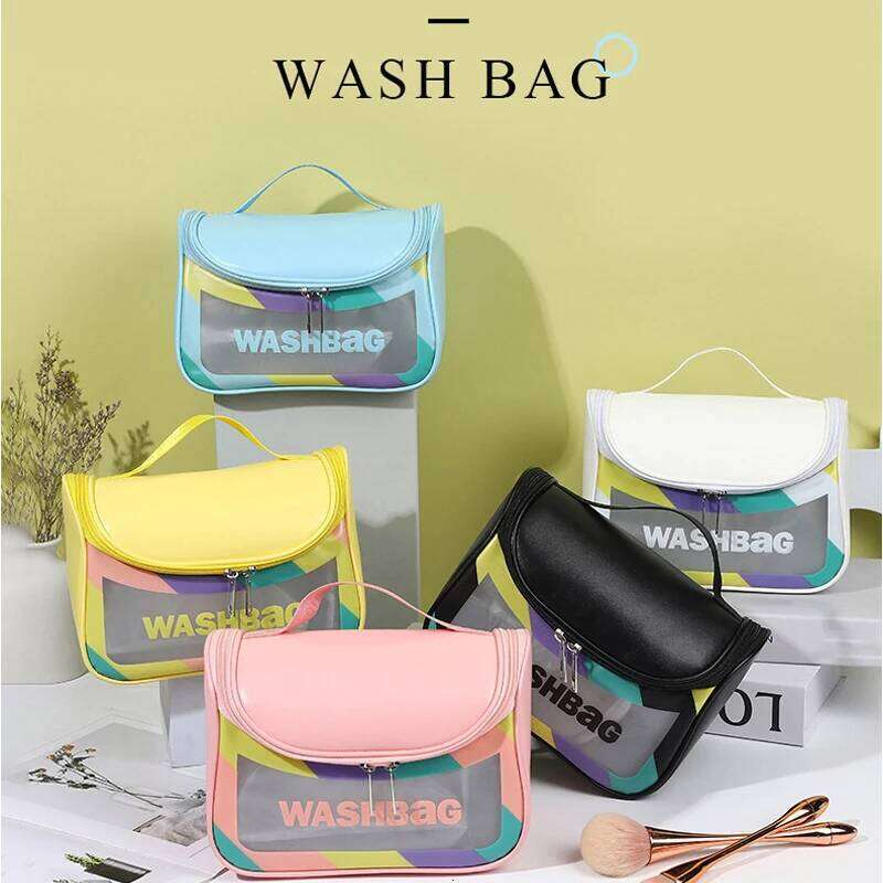 Portable Travel Multifunctional Cosmetic Bags for Women Wash Waterproof Swimming Makeup Storage Bag Large-Capacity XJ260310