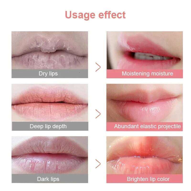Makeup Care Lipstick Crack Prevention Moisturizing Good Night Mask Nourishing Mouth Red Base And Fading Lip Lines Z260310