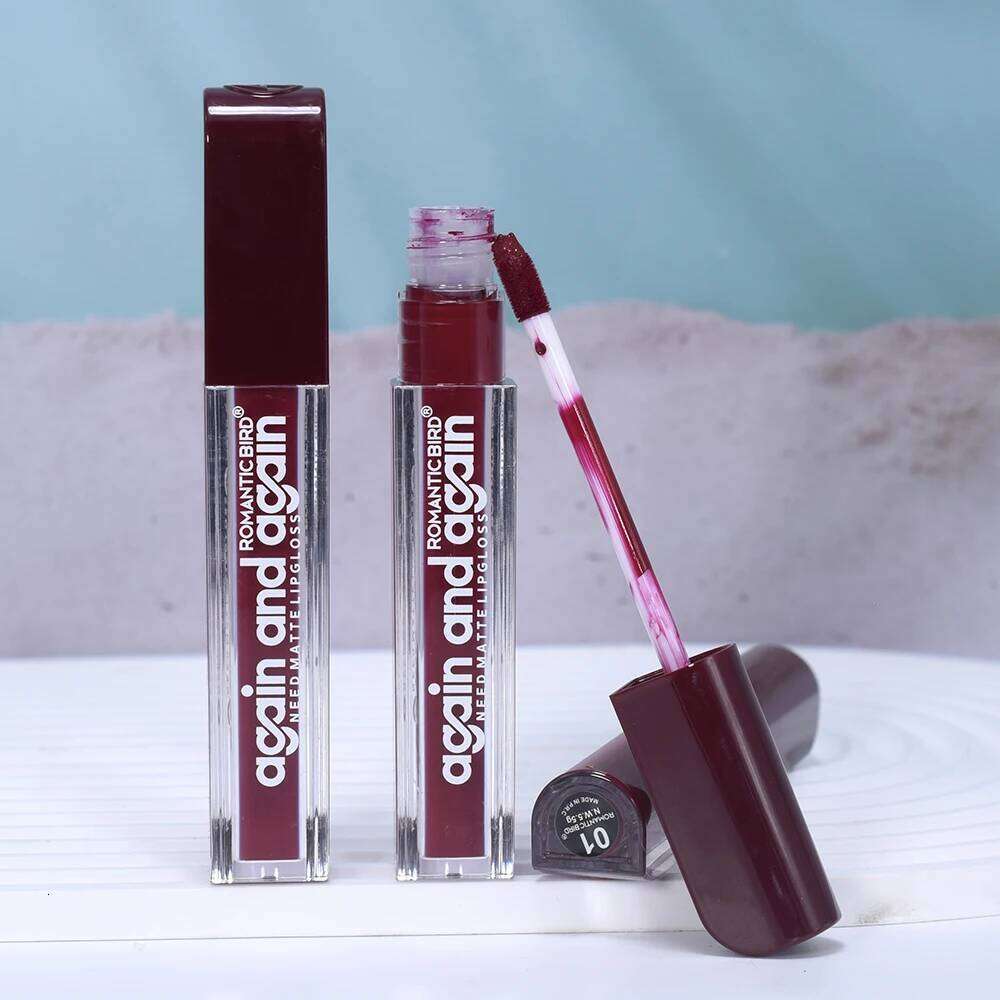 24Pcs Matte Liquid Lipstick Pack Set 6 Colors 24 Hour Long-lasting Waterproof Velvet Stick Lip Gloss for Girls and Women Z260310