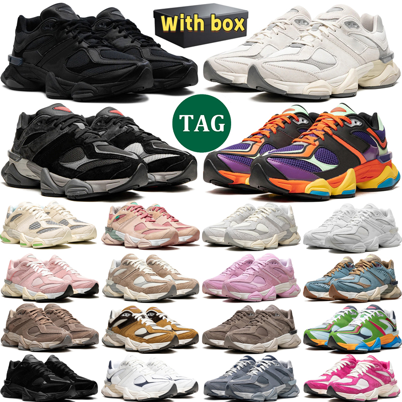 designer 9060 running shoes men women Sea Salt White Triple Black Leather Brown Pink Blue Red Olive Mens Trainers Outdoor Sneakers 36-45