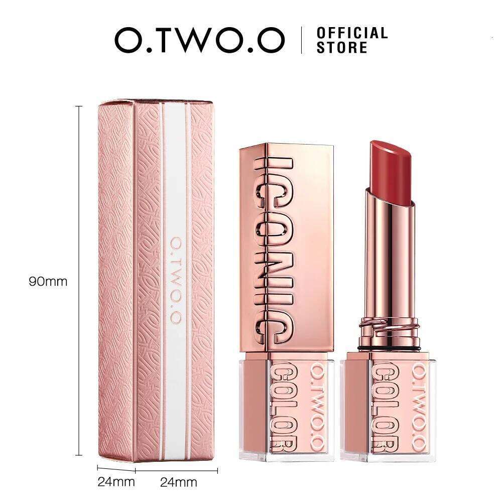 Hydrating Satin Lipstick Long Lasting Moisturizing Nourishing Non Oily Plump Lips Gloss Smooth Formula Glowing Finish Z260310