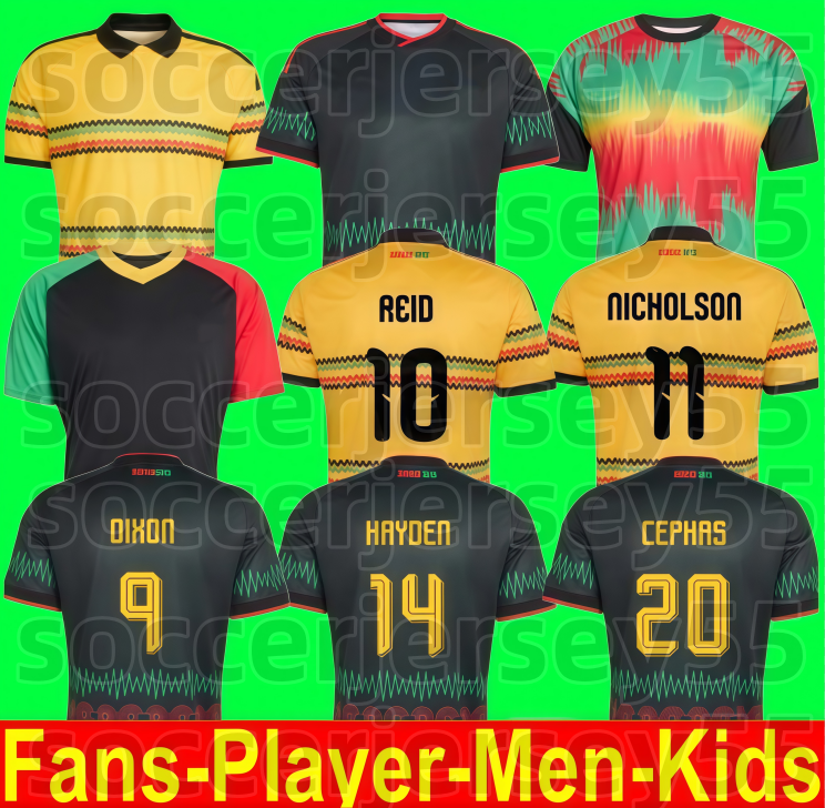 Jamaica Bob Marley 2026 World Cup Kit Retro 26 27 jamaica home soccer jerseys MARLEY 10 JAMAICA national Team Jersey football shirt fans player version men kids sets