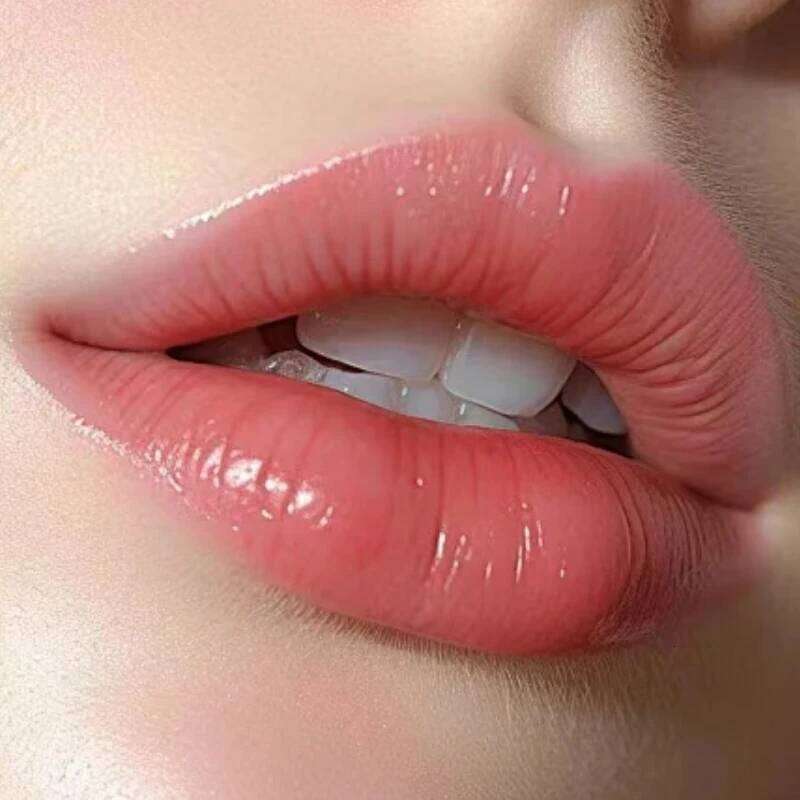 Gege Moist Glow Lipstick - Cute Bear Design, Hydrating Glassy Lips, Korean Transparent Finish Z260310