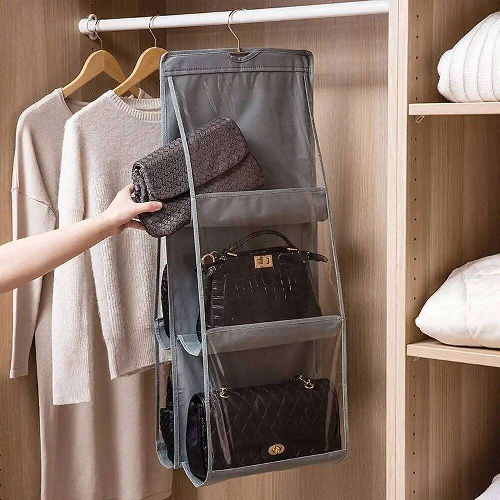 Handbag Hanging Purse for Organizers Storage Hanger Oxford Cloth Closet Bag Organizer 26W0310