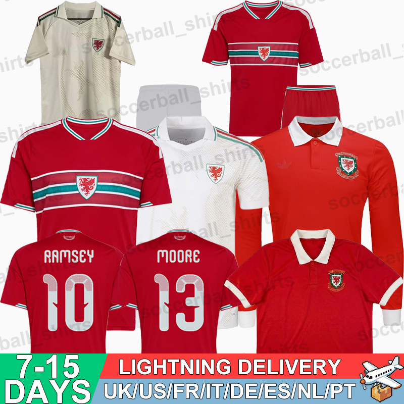 Wales Jerseys Football Soccer Jerseys World Cup 2026 Retro Football Shirts Tops Kits Men Kids Women Fans Player 3XL 4XL