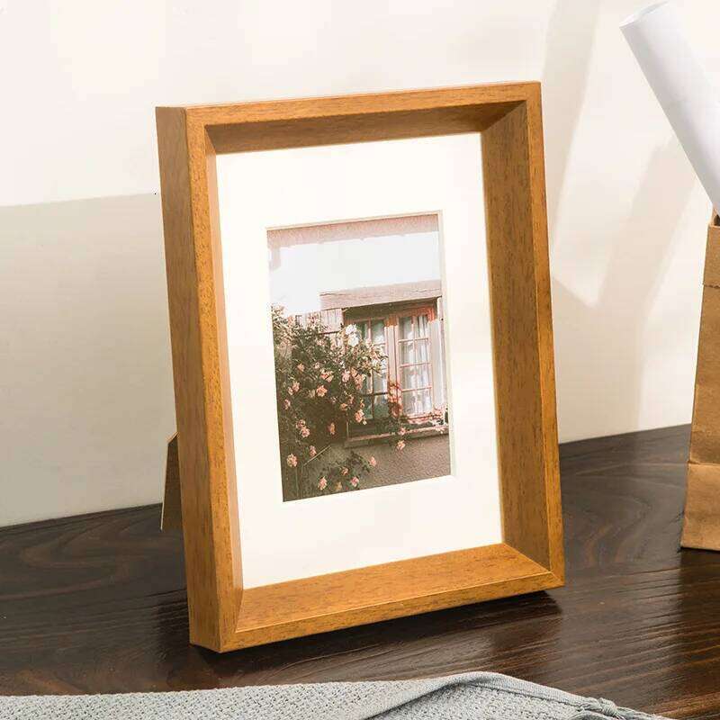 Retro Advanced Nordic Minimalist Design Modern Living Room Office Frame Bedroom Desktop Home Decor Cadre Photo Lsxk H260310 - view 5