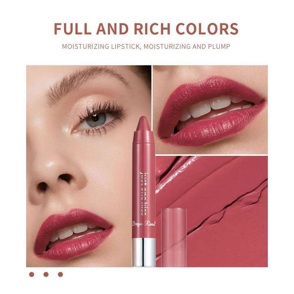 Glossy Crayon Lipstick for Brightening and Enhancing Complexion, Plumper Gloss, Versatile Moisturizing Mud, Base Care, Gentle Lip Balm Z260310