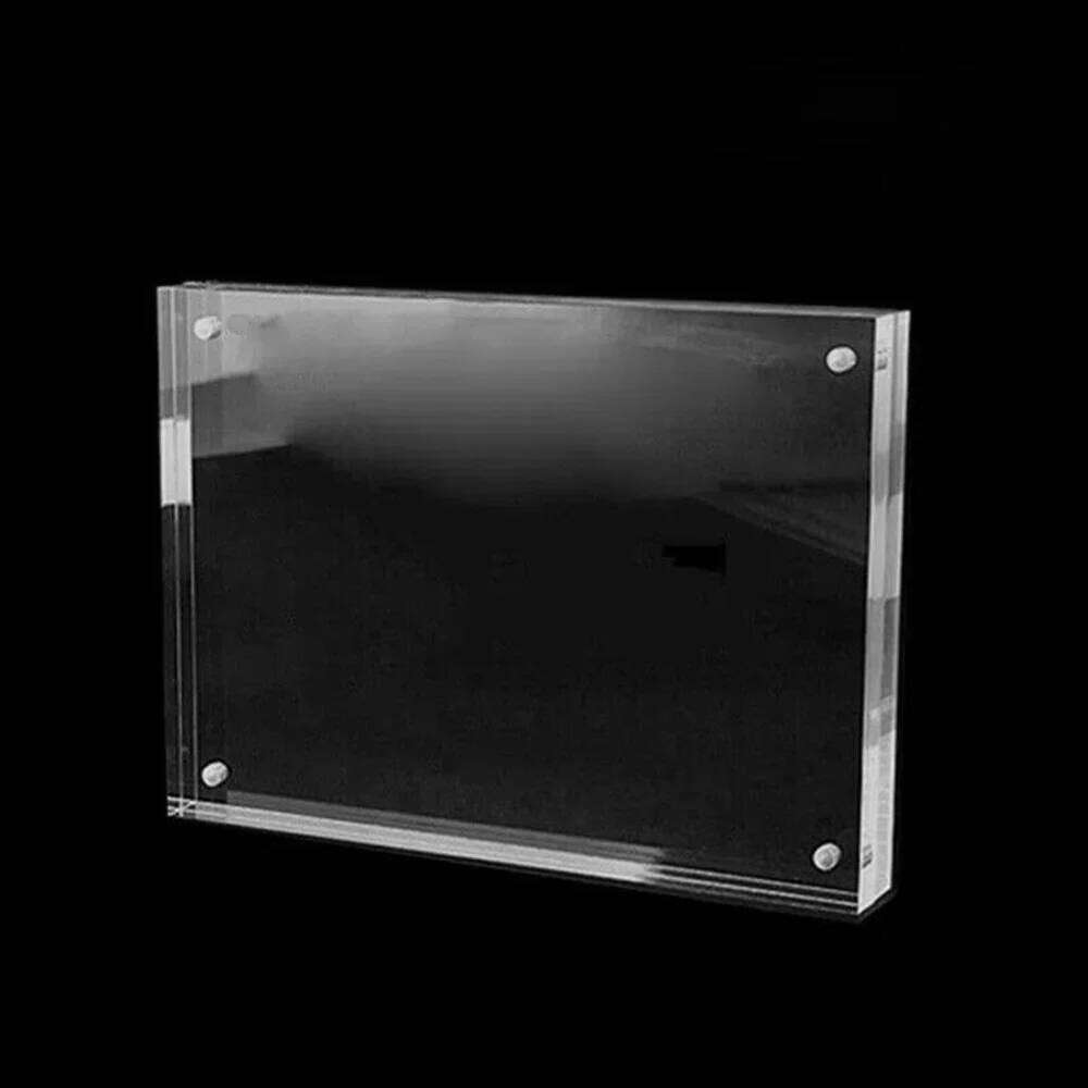 1 Pc Transparent Photo Acrylic Magnetic Frame Poster Display Stand 3/5mm For Room Desk Home Decoration H260310 - view 5
